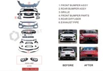 Mercedes CLS C257 2018– AMG GTS63 bodykit-sæt foto 28