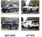 Mercedes GLE W167 2018– AMG GLE53 2018-Design karrosserisæt (med komplet bagkofanger) foto 2