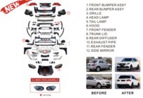 Mercedes ML W164 2005–2011 Facelift-kit til W166 GLE63 AMG foto 4