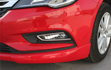 Opel Astra K 2016–2021 Tågelygterammer Carmos (SD/SW/HB/GTC, 2 stk., rustfrit stål) foto 1
