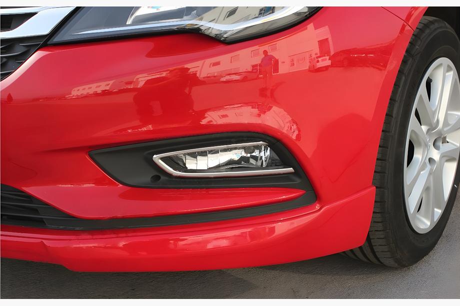 Opel Astra K 2016–2021 Tågelygterammer Carmos (SD/SW/HB/GTC, 2 stk., rustfrit stål) Image