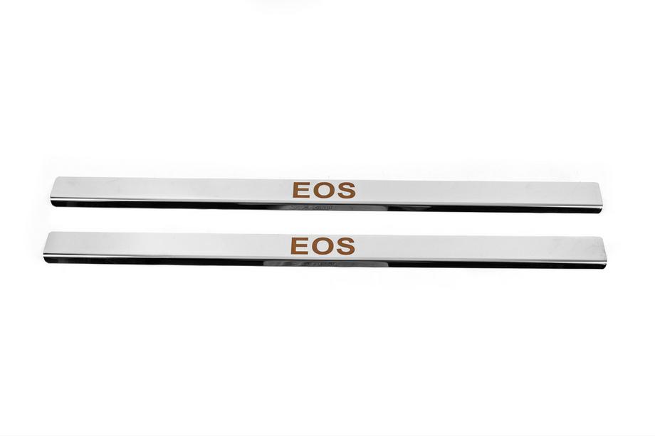 Volkswagen EOS 2011–2016 Dørtrinslister Carmos (2 stk., rustfrit stål) Image