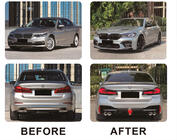 BMW 5-serie G30/G31 2017–2023 Restyling-sæt med motorhjelm og forskærme (til ombygning til M5 Competition 2021) foto 3