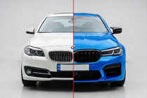 BMW 5-serie F10/F11 2010–2016 Facelift-konverteringssæt til G30 M5 2021 foto 1