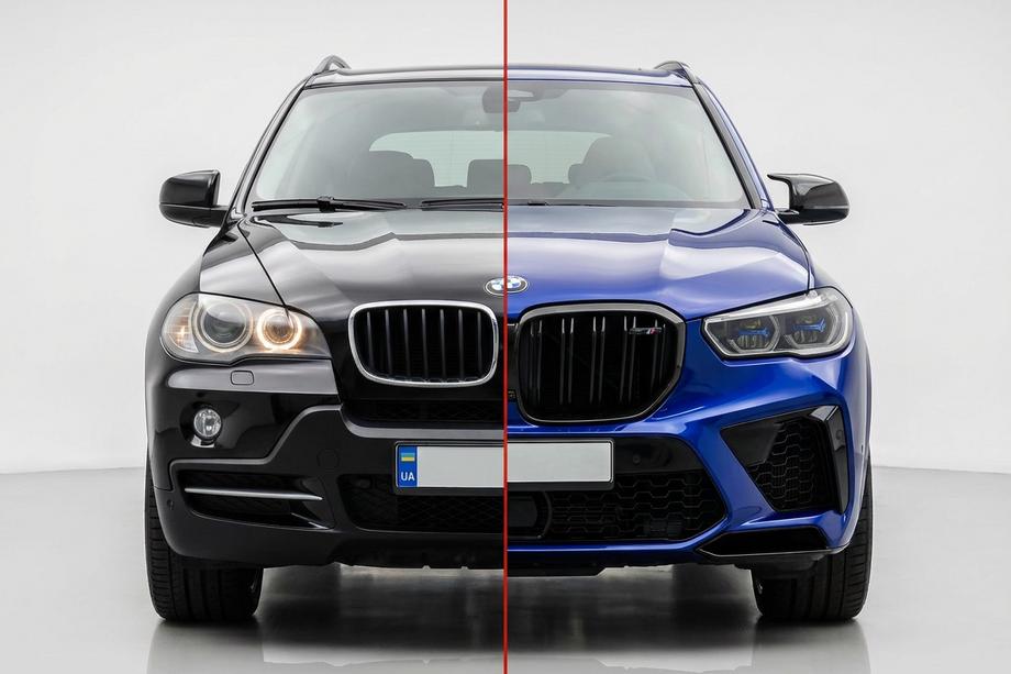 BMW X5 E70 2007–2013 Facelift-konverteringssæt til X5M F95 2019 Foto 1