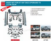 BMW X7 G07 2019– M-Performance bodykit-sæt med nyregrill (2023+) foto 2