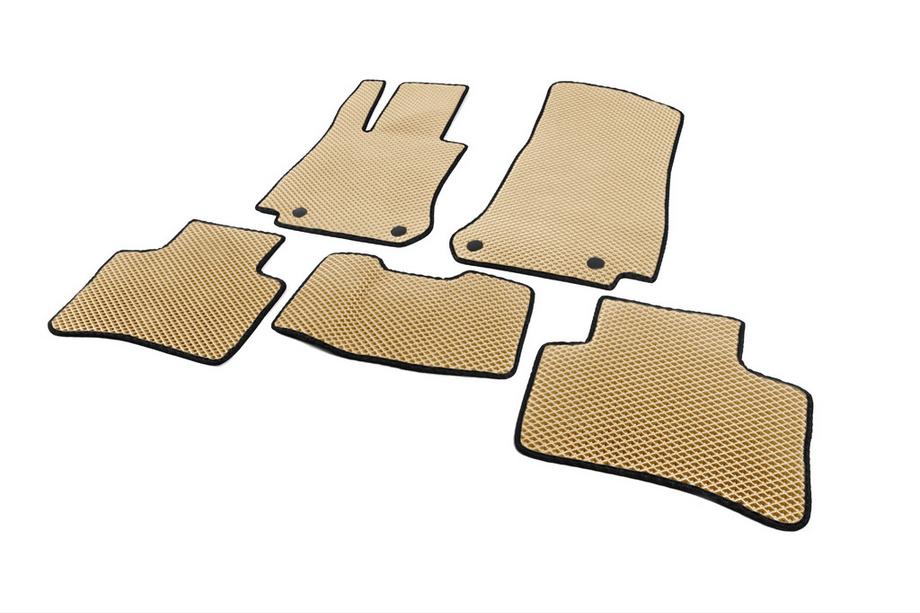 Mercedes GLC X253 2015–2022 EVA gulvmåtter (Beige) Image