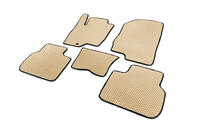 Mitsubishi Colt 2004–2012 EVA gulvmåtter (Beige) foto 2
