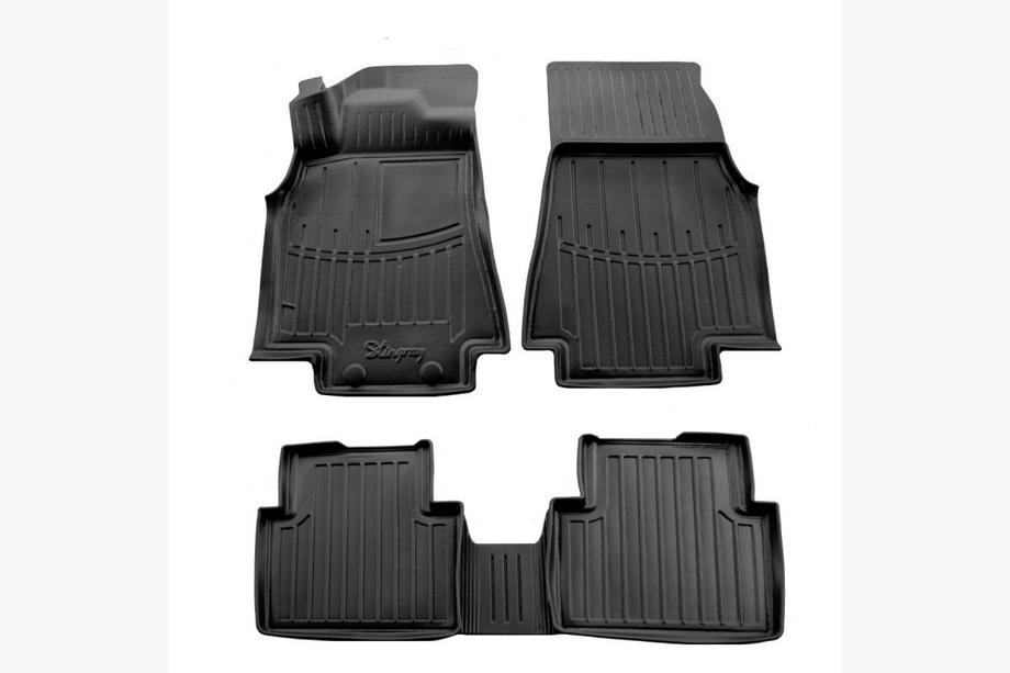 Mercedes B-class W245 2005–2011 Stingray 3D gummimåtter til kabinen (5 stk.) Image