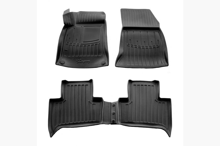 Mercedes B-klasse W246 2011–2018 Stingray 3D gummimåtter til kabinen (2014-2018, Electric, 5 stk) Image