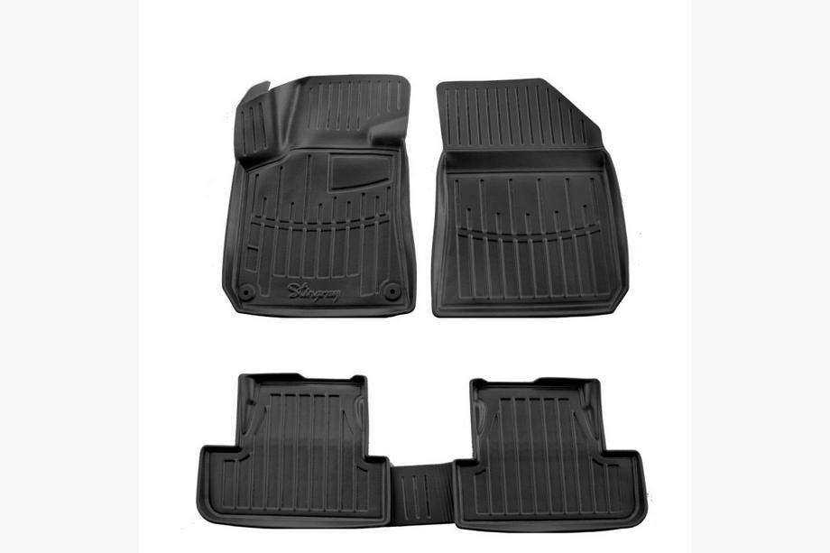 Peugeot 308 2014–2021 Stingray 3D gummimåtter til kabinen (5 stk.) Image