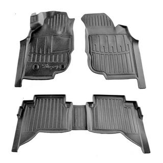 Stingray 3D gummimåtter (Crew Cab, 5 stk.) Toyota Hilux 2006–2015