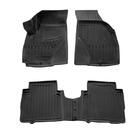 Hyundai Santa Fe 1 2000–2006 Stingray 3D gummimåtter til kabine (4 stk.) foto 1