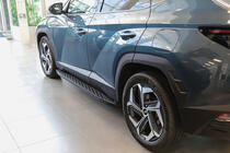 Hyundai Tucson NX4 2021– Sidetrin Shining Black (2 stk., aluminium) foto 7
