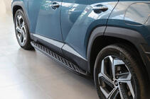Hyundai Tucson NX4 2021– Sidetrin Shining Black (2 stk., aluminium) foto 9