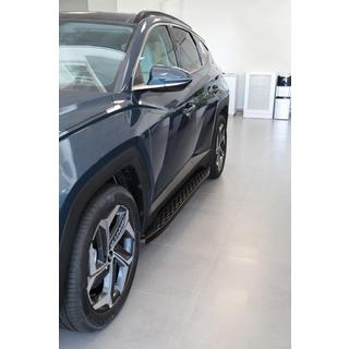 Sidetrin Shining Black (2 stk., aluminium) Hyundai Tucson NX4 2021– foto 3