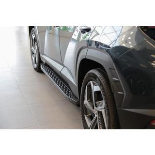 Sidetrin Shining Black (2 stk., aluminium) Hyundai Tucson NX4 2021– foto 1