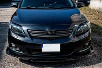 Honda Accord VII 2002–2007 Frontlipspoiler Niken Black (ABS) foto 5