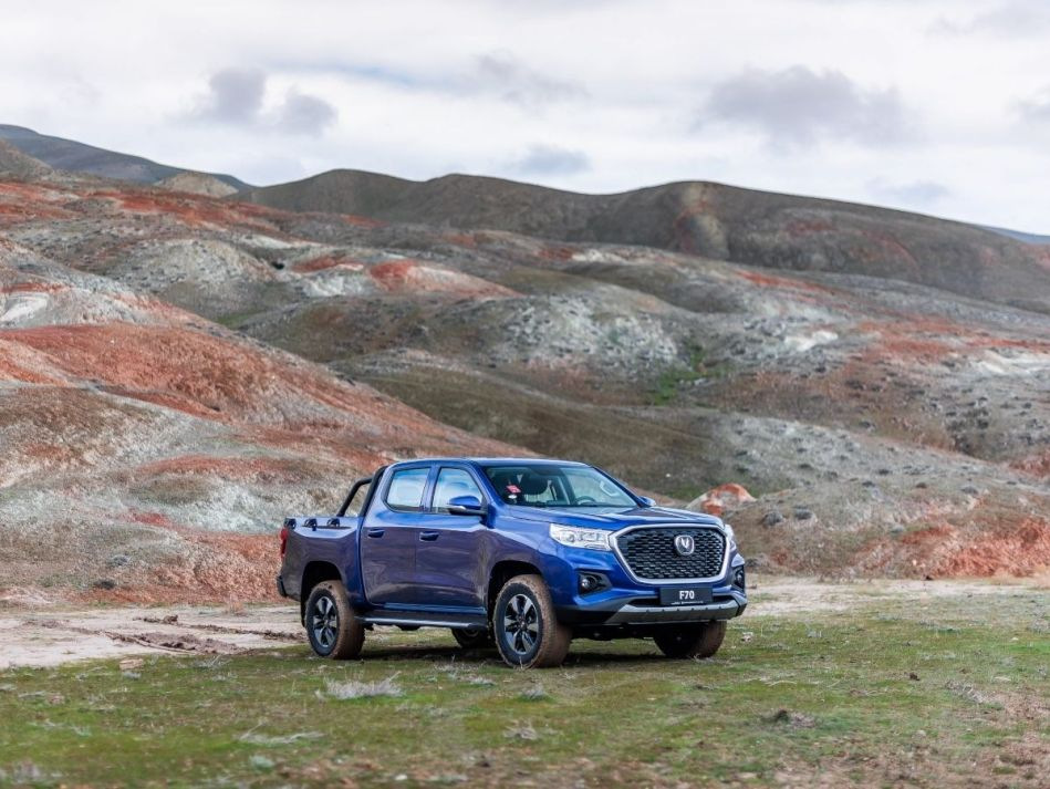 Test af den rammebyggede pickup Changan Hunter