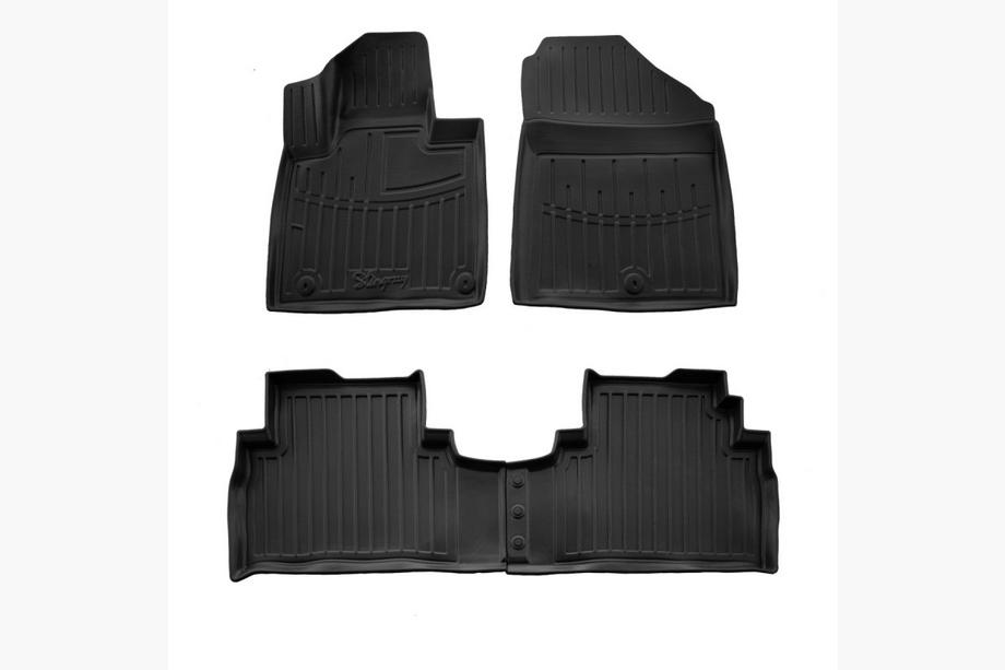 Kia Sorento III UM 2014–2020 Stingray 3D gummimåtter til kabine (4 stk.) Image