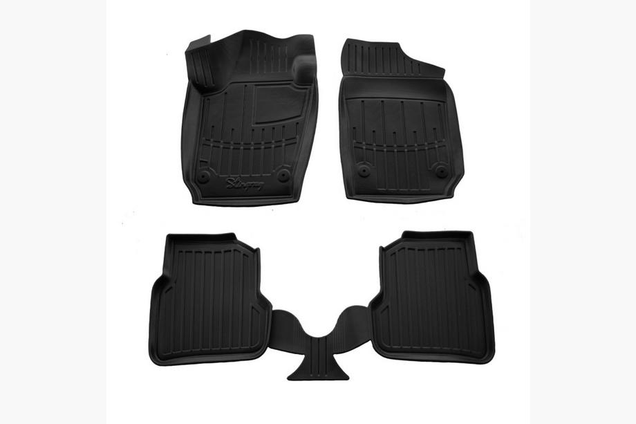 Seat Ibiza 2010–2017 Stingray 3D gummimåtter til kabine (4 stk.) Image