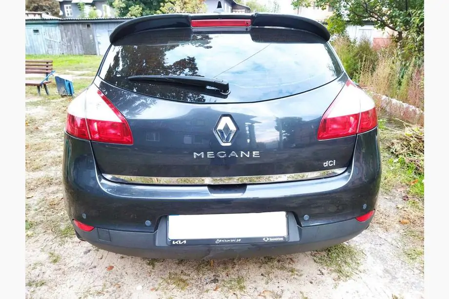 Renault Megane III 2009–2016 Bagklapskantliste (HB, rustfrit stål) Foto 1