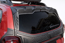 Dacia Duster 2018–2024 Nedsat – Spoiler i 3 dele (ABS) foto 1