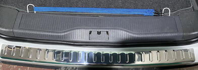 Opel Zafira B 2005–2011 Bagkofangerbeskytter Carmos V2 (rustfrit stål) foto 1