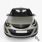 Opel Corsa D 2007–2014 ESA frontlipspoiler (2010-2014, sort) foto 1
