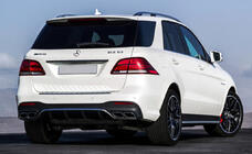Mercedes GLE/ML Klasse W166 2011–2018 Bagdiffusor til GLE (GLE63-design) foto 2