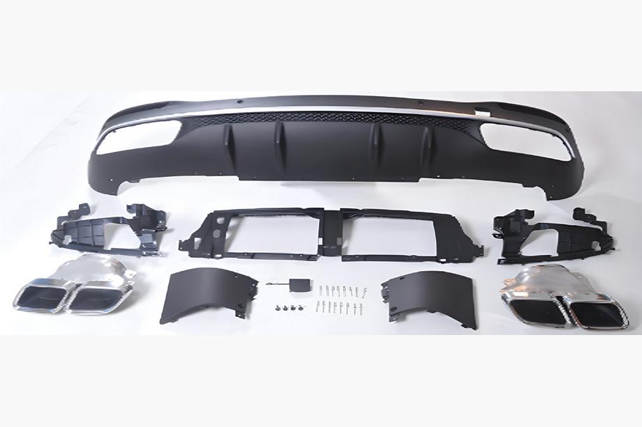 Mercedes GLE Coupé C167 2019– Bagdiffusor med udstødningsenderør (til GLE63) Image