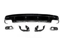 Mercedes CLA C117 2013–2019 Bageste diffuser Black (CLA45-design med udstødningsender) foto 1
