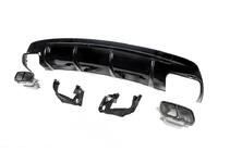 Mercedes CLA C117 2013–2019 Bageste diffuser Black (CLA45-design med udstødningsender) foto 3