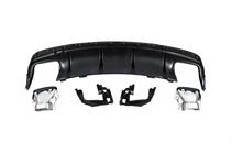 Mercedes CLA C117 2013–2019 Bageste diffuser Black (CLA45-design med udstødningsender) foto 5