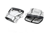 Mercedes CLA C117 2013–2019 Bageste diffuser Black (CLA45-design med udstødningsender) foto 6