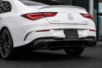 Mercedes CLA C118 2019– Bagdiffuser med udstødningsrørender (CLA35-design) foto 2