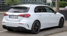 Mercedes A-klasse W177 2018– Bagdiffuser med udstødningsenderør (Design A35 HB) foto 1