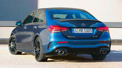 Mercedes A-klasse W177 2018– Bagdiffusor med udstødningsenderør (Design A35 SD) foto 1