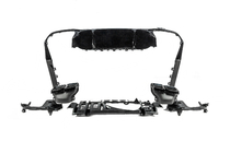 Mercedes E-klasse W213 2016–2023 Bageste diffuser med udstødningstipper E63-Design Black (til AMG/AMG-Line 2016-2020) foto 6