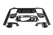 Mercedes E-klasse W213 2016–2023 Bageste diffuser med udstødningstipper E63-Design Black (til AMG/AMG-Line 2016-2020) foto 7