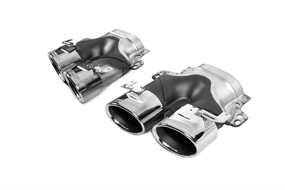 Mercedes E-klasse W213 2016–2023 Bagdiffusor med udstødningsenderør E53-Design (til AMG/AMG-Line) Foto 8