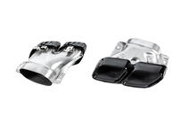 Mercedes E-klasse Coupé C238 2016–2024 Bageste diffuser Black med udstødningsender Black (AMG63 Design) foto 7