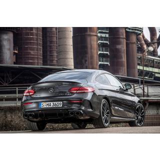Bageste diffuser med udstødningsenderør (til coupé AMG43 design) foto 1