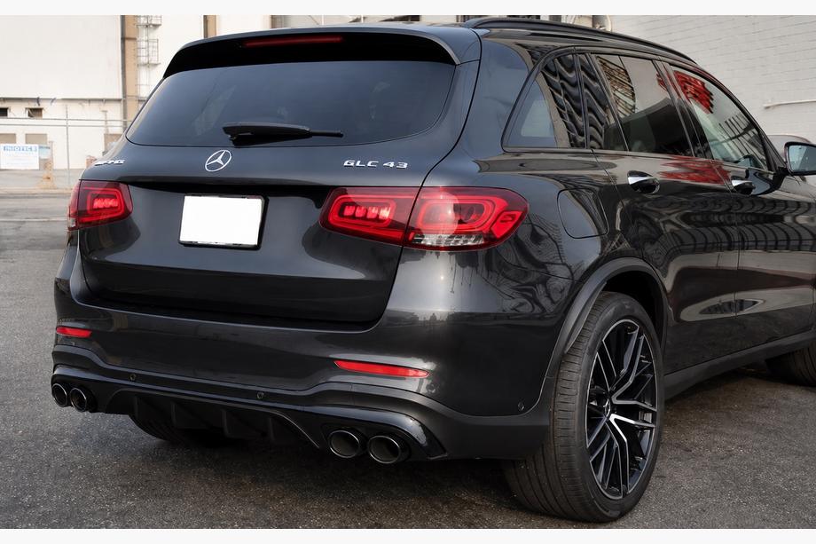 Mercedes GLC X253 2015–2022 Bagdiffuser med udstødningsenderør (AMG43-design) Foto 2