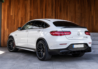 Mercedes GLC Coupé C253 2016–2023 Bagdiffuser med udstødningstips Black (AMG63 design) foto 3
