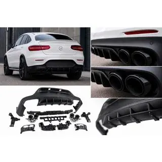 Bageste diffuser med udstødningsender (AMG43-design)