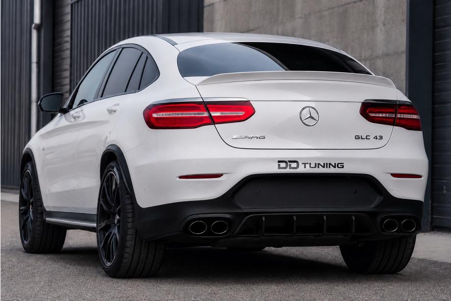 Mercedes GLC Coupé C253 2016–2023 Bageste diffuser med udstødningsender (AMG43-design) Foto 6