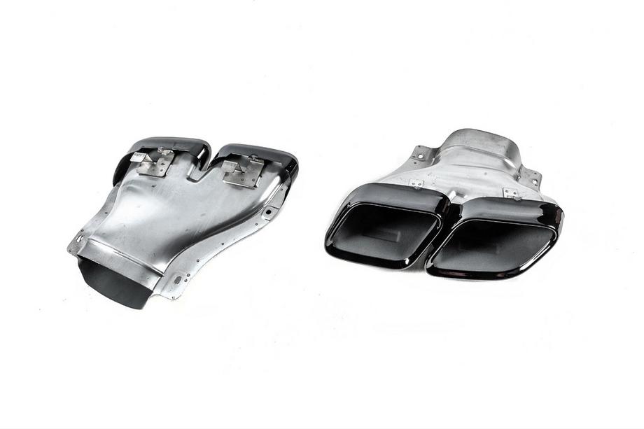 Mercedes CLS C218 2011–2018 Bageste diffuser med udstødningsenderør Black (2015-2018, GT63 Design) Foto 9