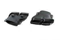 Mercedes S-class C217 Coupé 2014–2020 Bageste diffuser med udstødningsenderør Black (2018-2020) foto 9