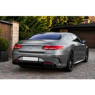 Bageste diffuser med udstødningsenderør Black (2018-2020) foto 2